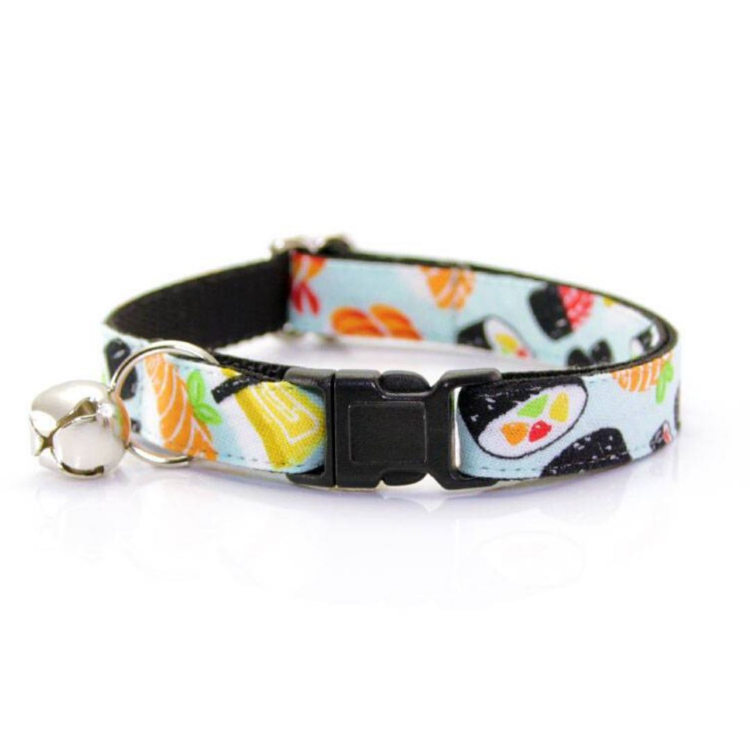 Conjunto de collar y pajarita para gato - Sushi Date